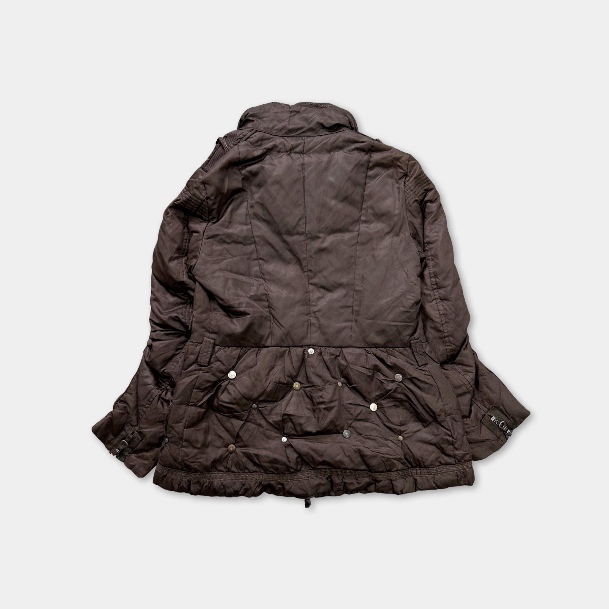 Marithe + Francois Girbaud Marithé + François Girbaud Brown Parachute Jacket Size US S / EU 44-46 / 1 - 5 Thumbnail