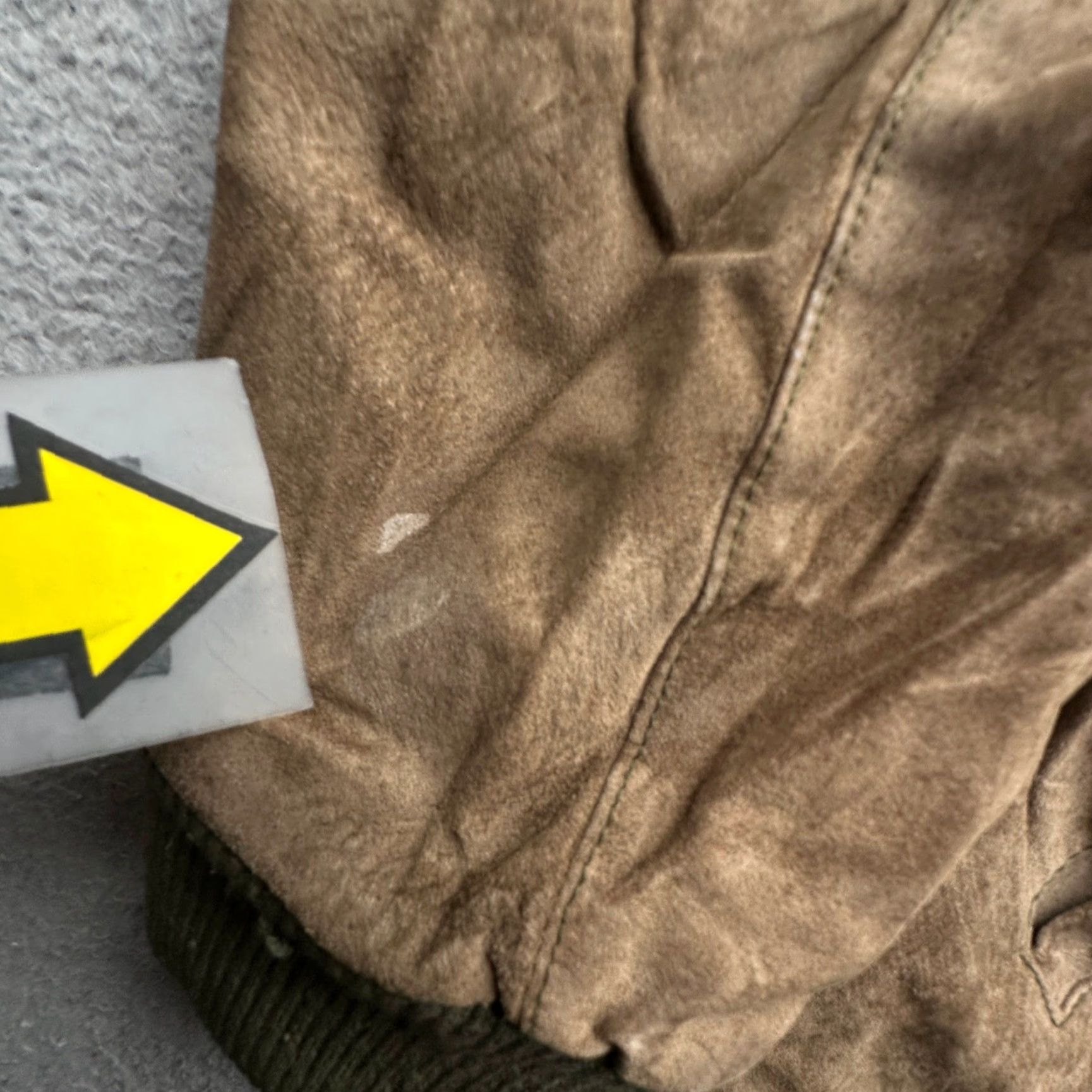 Vintage VINTAGE Arizona Jean Co. Genuine Leather Suede Bomber Jacket Mens Large Brown Size US 33 - 7 Thumbnail