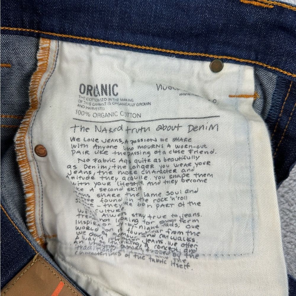 Nudie Jeans Nudie Jeans Co Dark Blue Denim thin Finn Dry Tight Pants Me Size US 32 / EU 48 - 9 Thumbnail