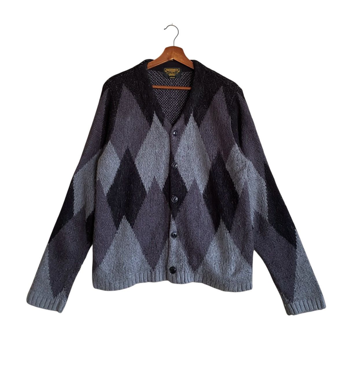 Japanese Brand Rare Vintage Japanese Brand Univerd72 Mohair Cardigan 1990s Size US M / EU 48-50 / 2 - 1 Thumbnail