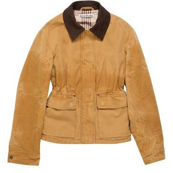 Acne Studios ACNE STUDIOS Rust Brown Casual Jacket New & Authentic (Women Size XS / US 0-2 / IT 36-38 - 1 Preview