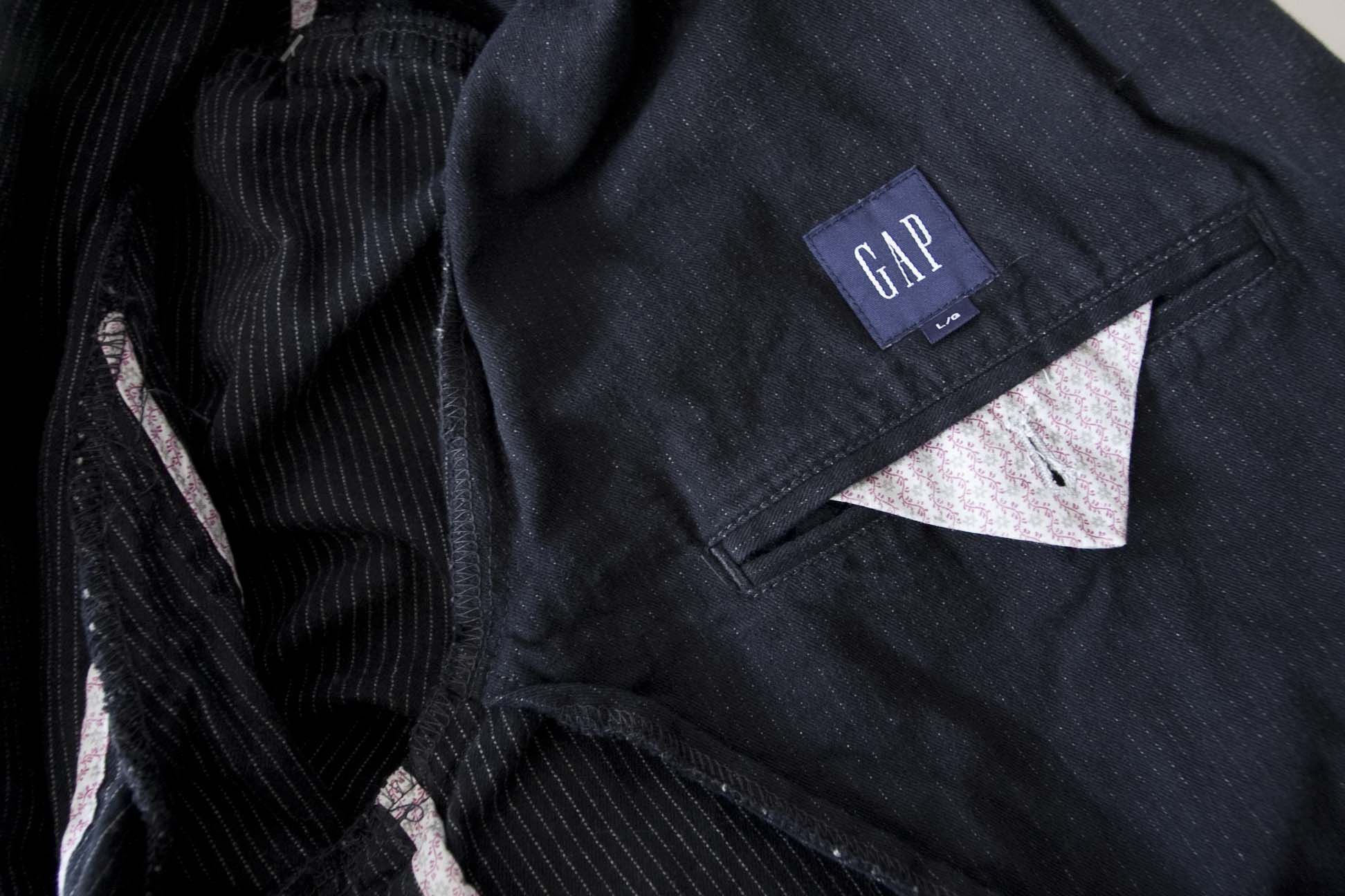 Gap Gap Unstructured Jacket Sport Coat Size L Dark Blue Size US L / EU 52-54 / 3 - 3 Thumbnail
