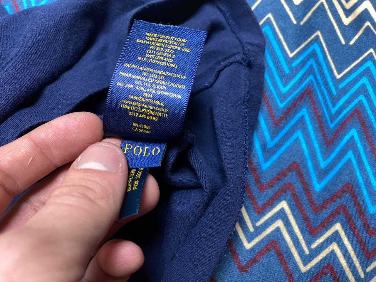 Polo Ralph Lauren Streetwear T-Shirt blue Polo Ralph Lauren logo Y2K Vintage Size US M / EU 48-50 / 2 - 4 Thumbnail