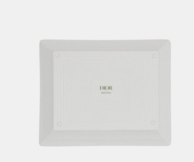 Dior o1w1db10425 HYC04VC Size: OS / Trinket Tray in Green & White Size ONE SIZE - 3 Thumbnail