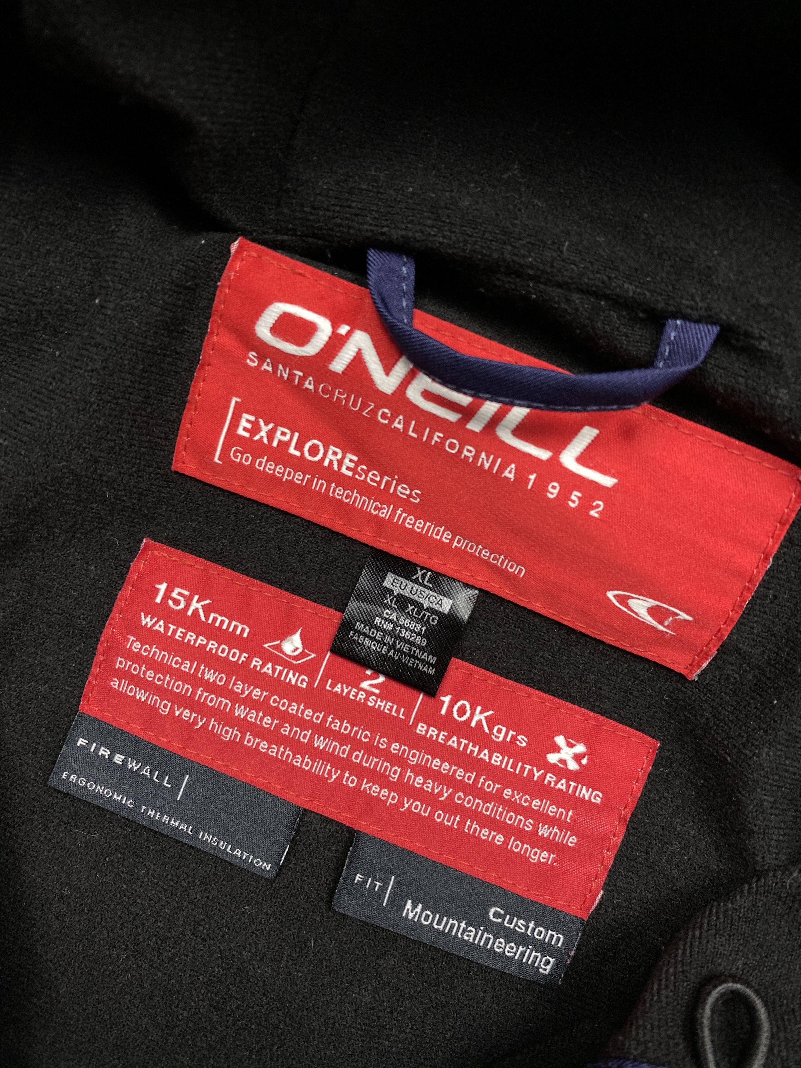 O'Neill Oneill Vintage Goretex Ski Jacket Y2K Size XL / US 12-14 / IT 48-50 - 4 Thumbnail