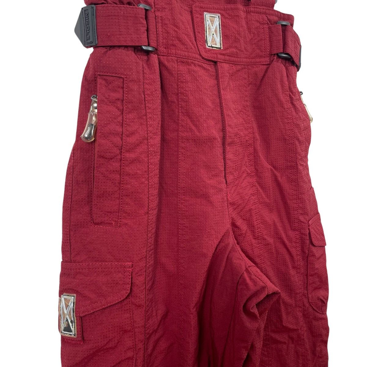Japanese Brand Vintage Nicole Sports Overalls Coveralls Jumpsuit Jacket Size US 28 / EU 44 - 3 Thumbnail