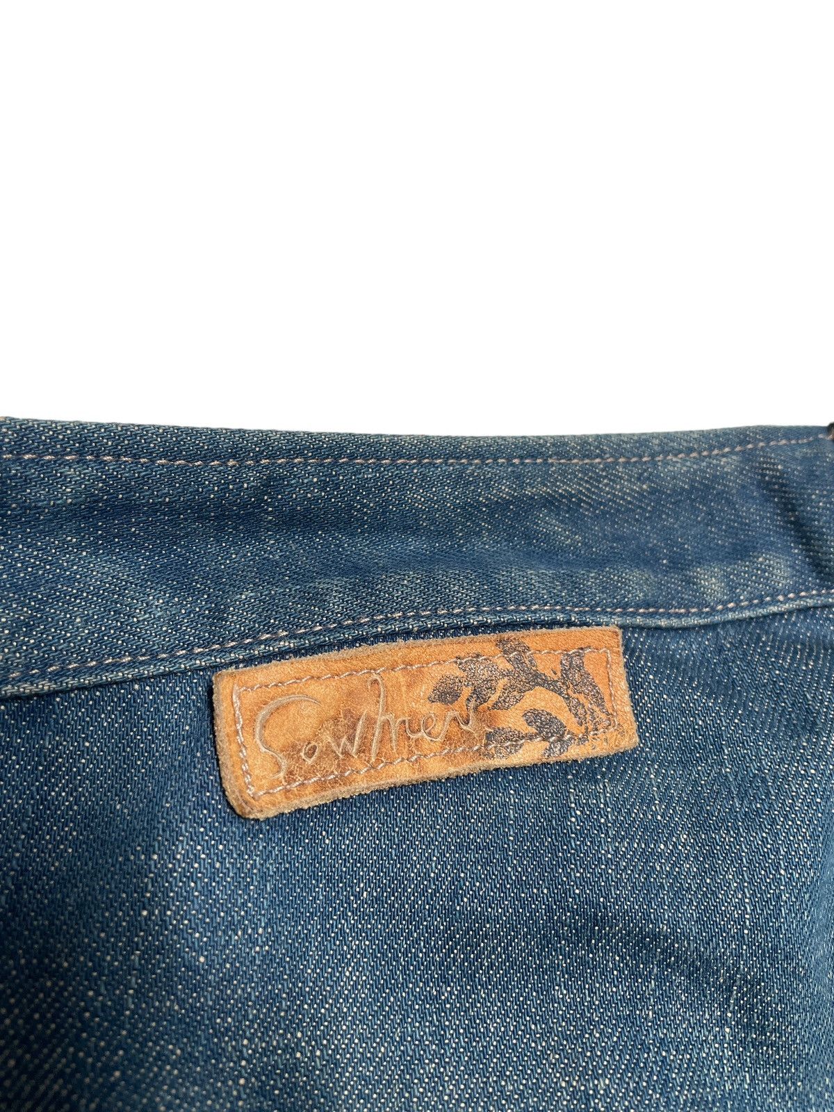 If Six Was Nine × Japanese Brand Rare Design Vintage Japanese Brand Selvedge Denim 1990s Size US 31 - 11 Thumbnail