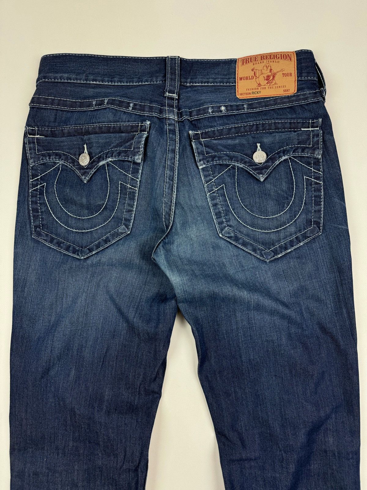 True Religion True Religion Blue Jeans Made in USA SIZE 32 Size US 32 / EU 48 - 12 Thumbnail