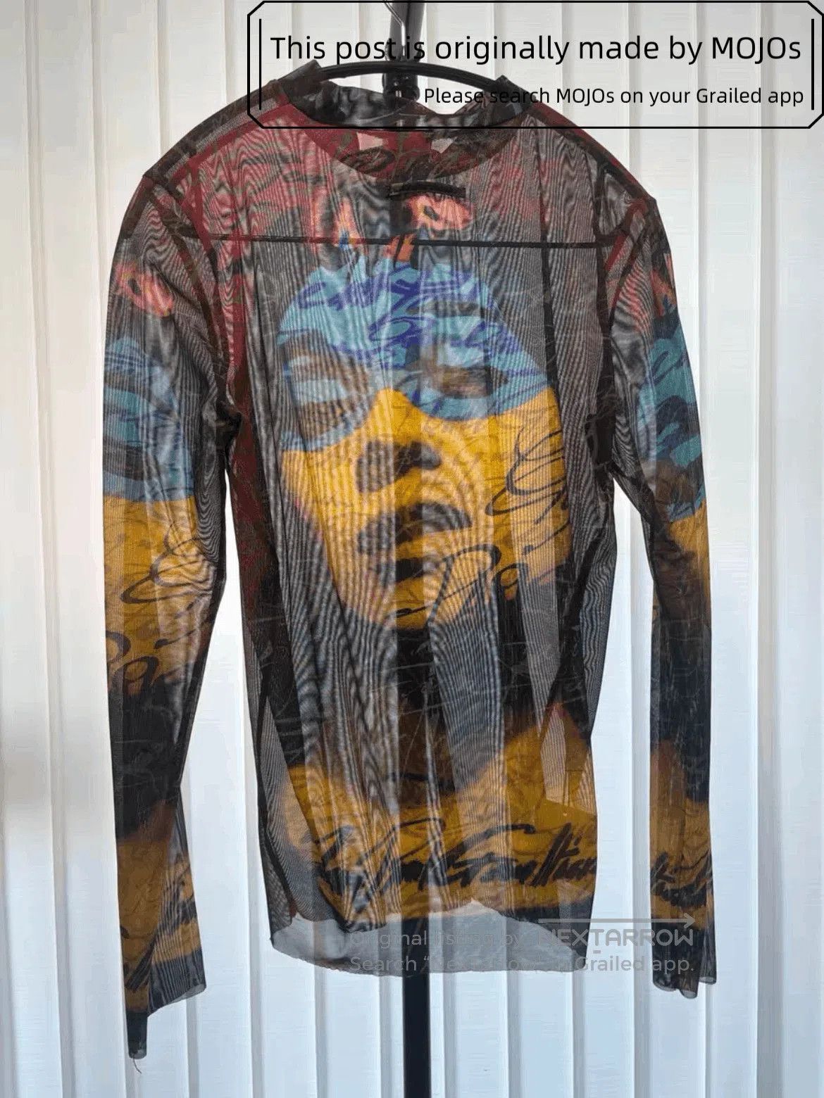 Jean Paul Gaultier Sz 48 Jean Paul Gautier Vintage Figure Print L/S Tee. Size US M / EU 48-50 / 2 - 2 Thumbnail