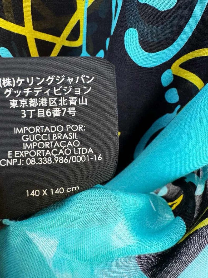 Gucci Gucci Silk scarf 2502-Nextarrow Size ONE SIZE - 6 Thumbnail
