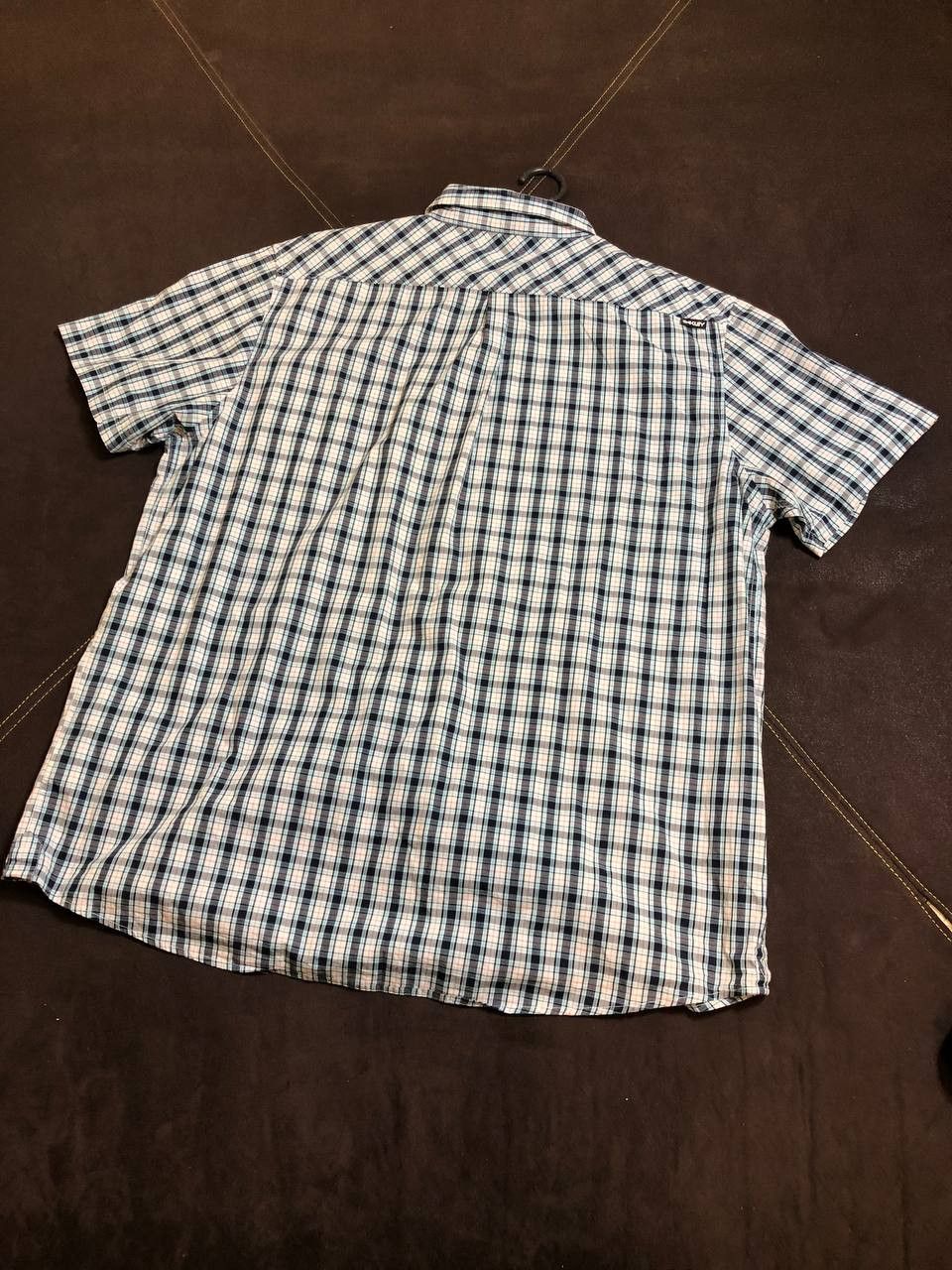 Oakley Oakley Plaid Cotton Regular Fit Short Sleeve Button Shirt Size US XXL / EU 58 / 5 - 11 Thumbnail