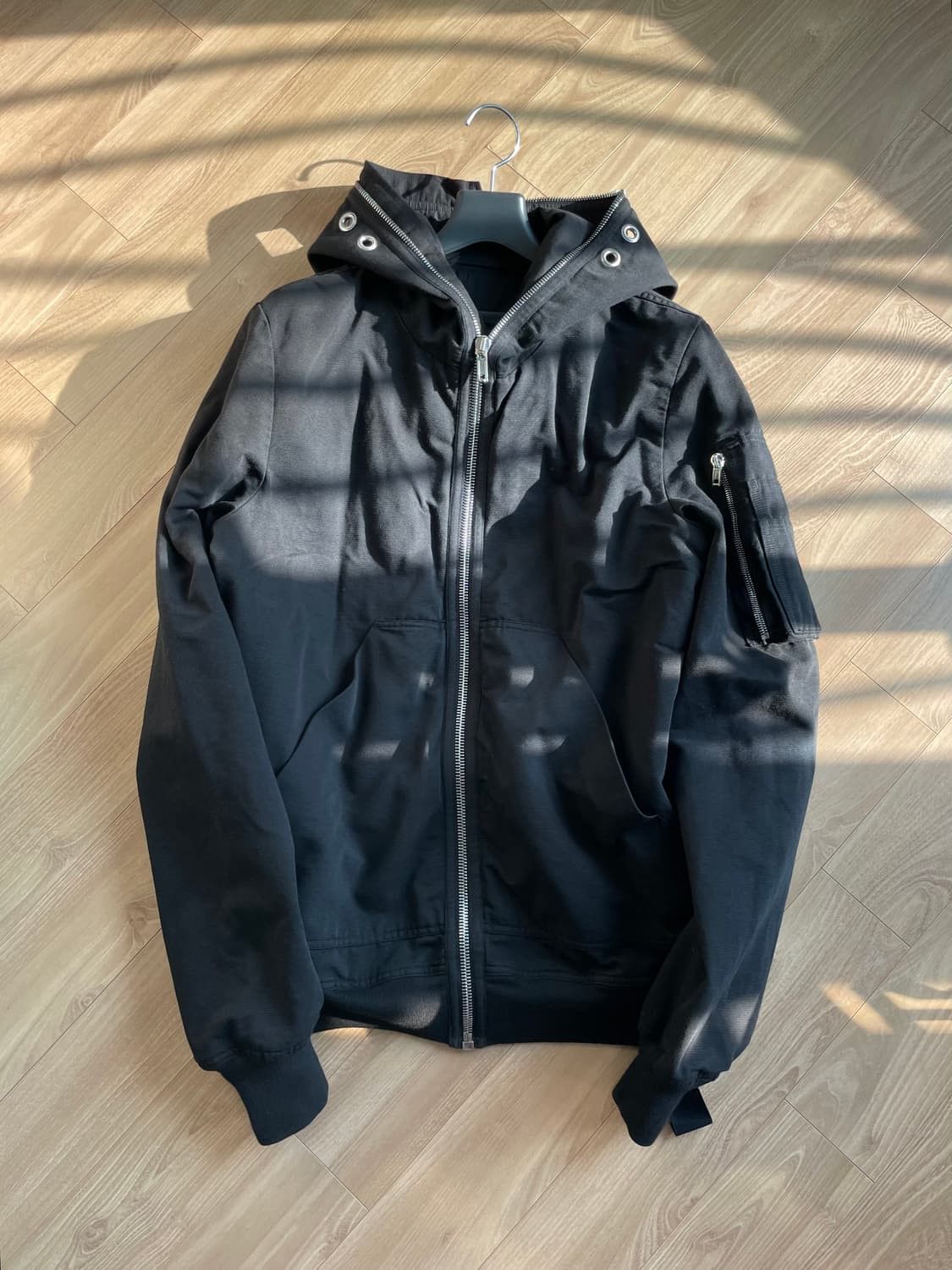 Rick Owens Rick Owens gimp flight bomber jacket Size US L / EU 52-54 / 3 - 3 Thumbnail