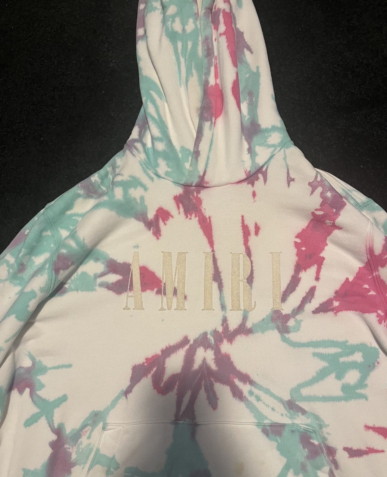 Amiri Amiri Logo Tie Die Hoodie Size US M / EU 48-50 / 2 - 6 Thumbnail