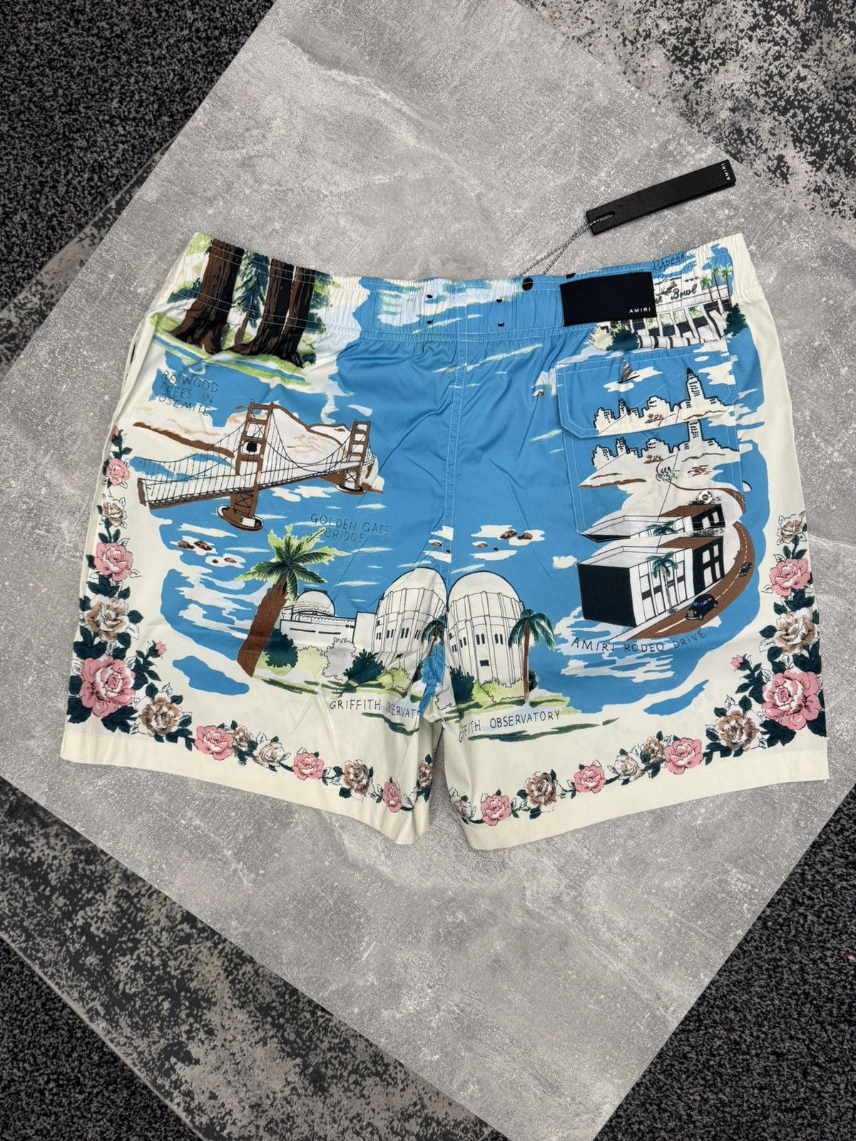 Amiri California Hawaiian Swim Shorts. BNWT. Size XL. RRP $525 Size US 36 / EU 52 - 2 Thumbnail