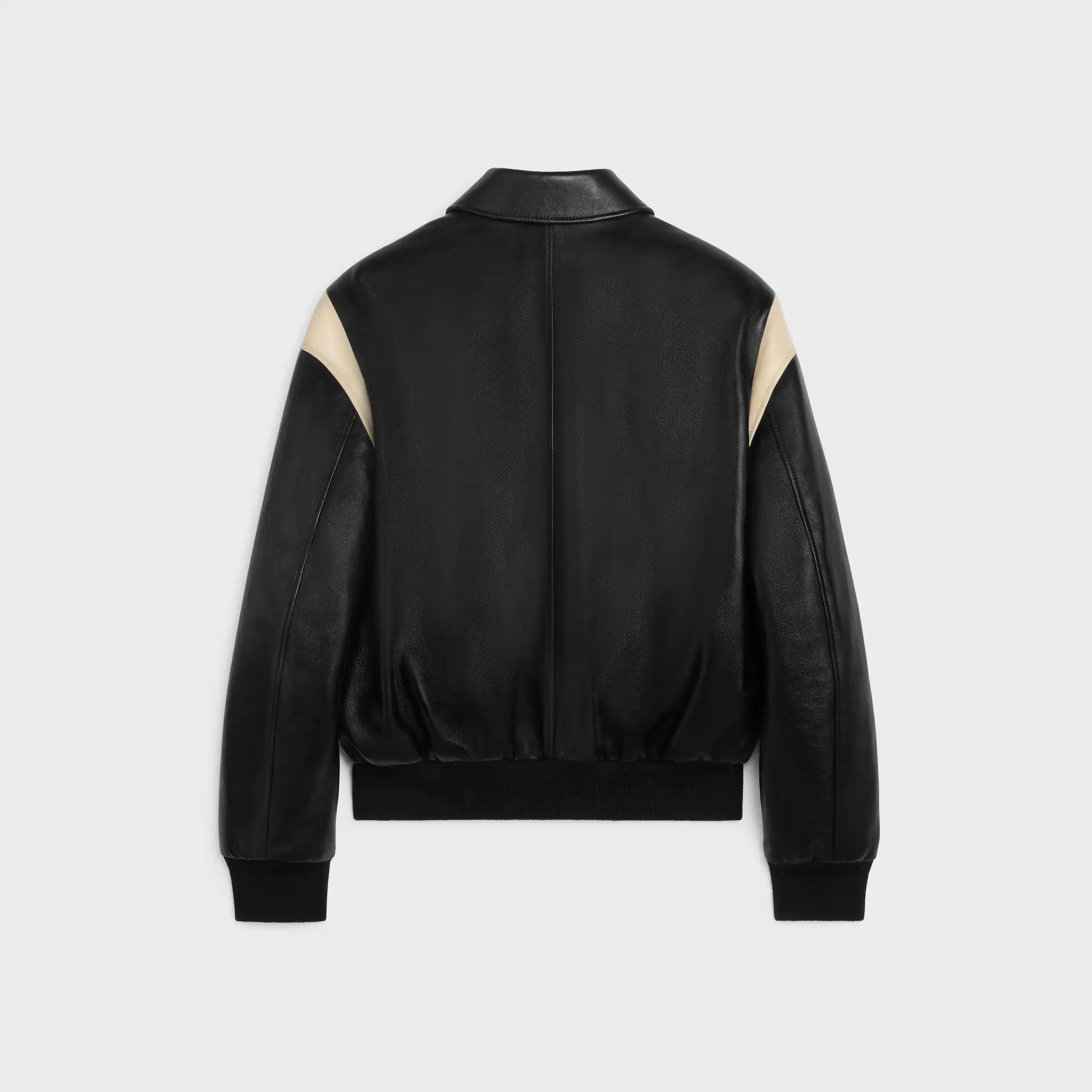 Celine o1w1db11225 Leather Jacket in Black Size US L / EU 52-54 / 3 - 2 Thumbnail