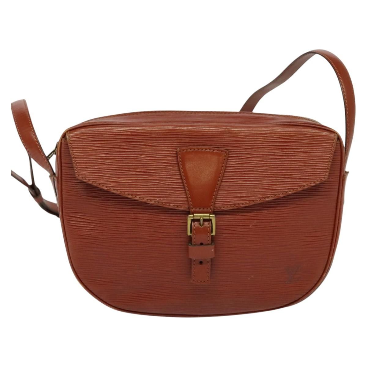 Louis Vuitton LOUIS VUITTON Epi Jeune Fillemm Shoulder Bag Brown M52153 Size ONE SIZE - 13 Thumbnail