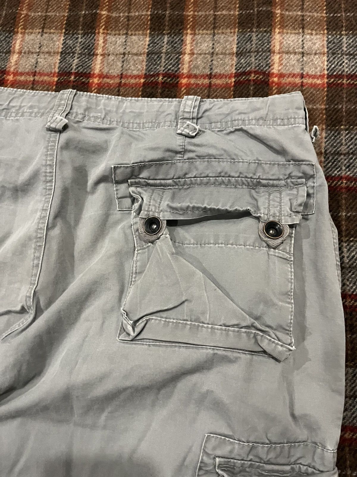 Steve And Barrys Vintage Y2K 2000’s Steve and Barry’s Military Cargo Pants Size 34" / US 12 / IT 48 - 11 Thumbnail