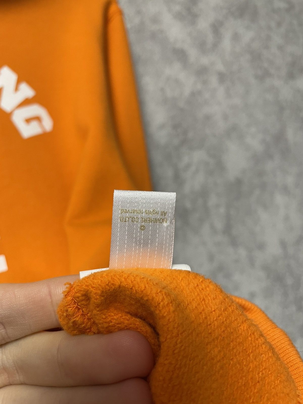 Bape Bape Collage Logo Orange Hoodie A Bathing Ape Size US S / EU 44-46 / 1 - 16 Thumbnail