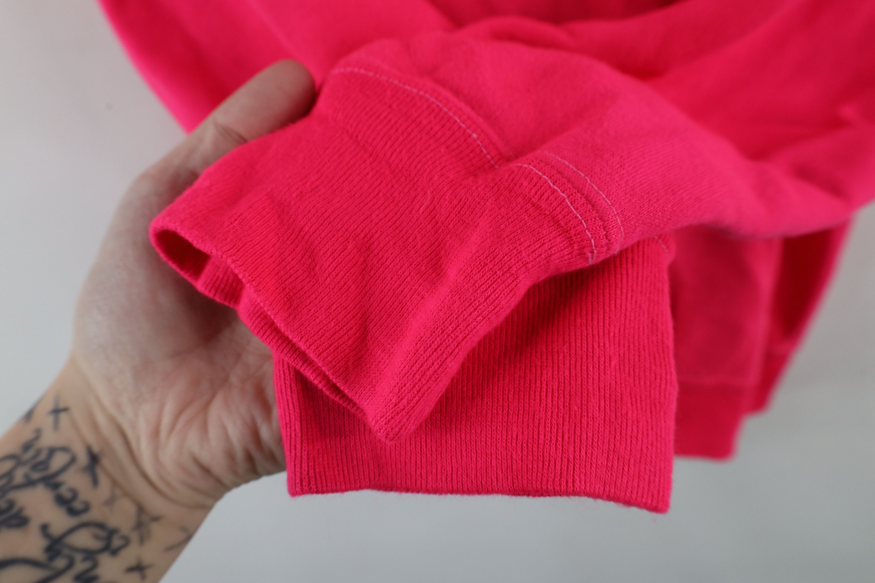 Vintage Vintage 60s 70s Streetwear Crewneck Sweatshirt Pink USA Size M / US 6-8 / IT 42-44 - 7 Thumbnail