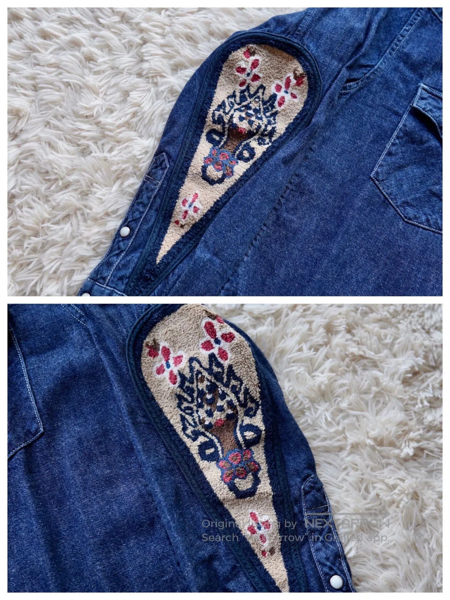 Visvim visvim Albacore One Wash Embroidery Denim Shirt. Size US M / EU 48-50 / 2 - 7 Thumbnail