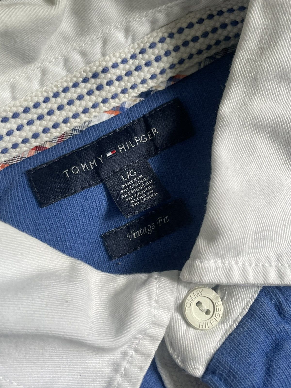 Tommy Hilfiger × Vintage Vintage Tommy Hilfiger #5 Striped Rugby Longsleve Size US L / EU 52-54 / 3 - 12 Thumbnail