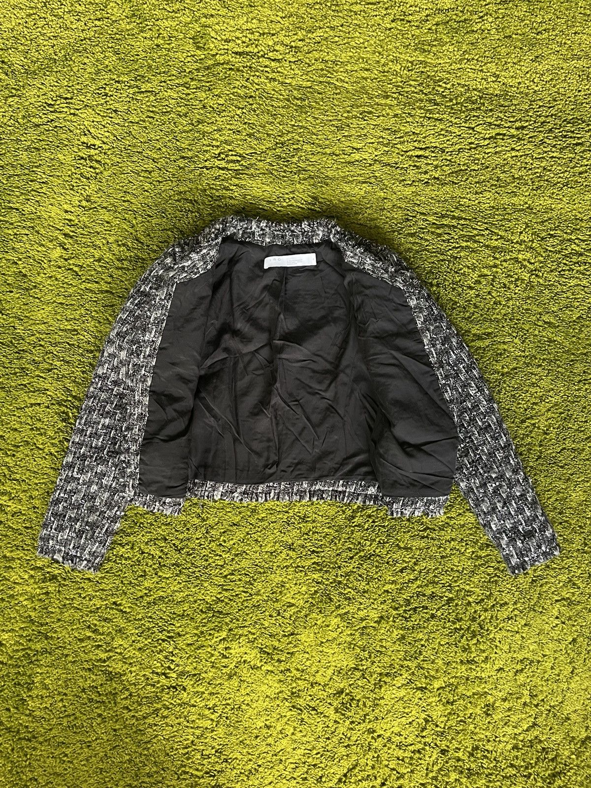 Designer × Iro Iro oldmoney style tweed blazer jacket Size XS / US 0-2 / IT 36-38 - 5 Thumbnail