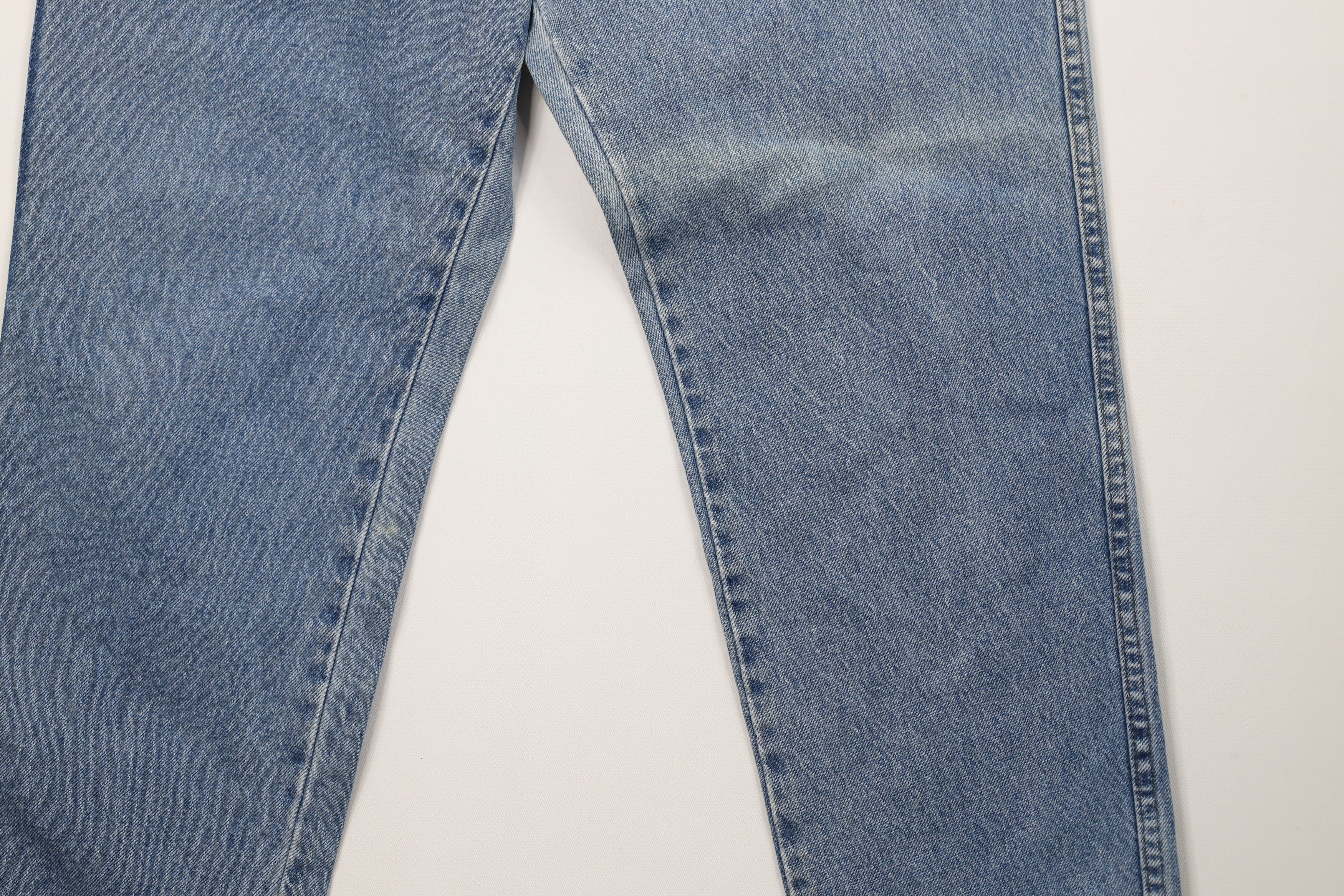 Harley Davidson Vintage 90s Harley Davidson Faded Relaxed Fit Jeans Blue USA Size 36" / US 14 / IT 50 - 4 Thumbnail
