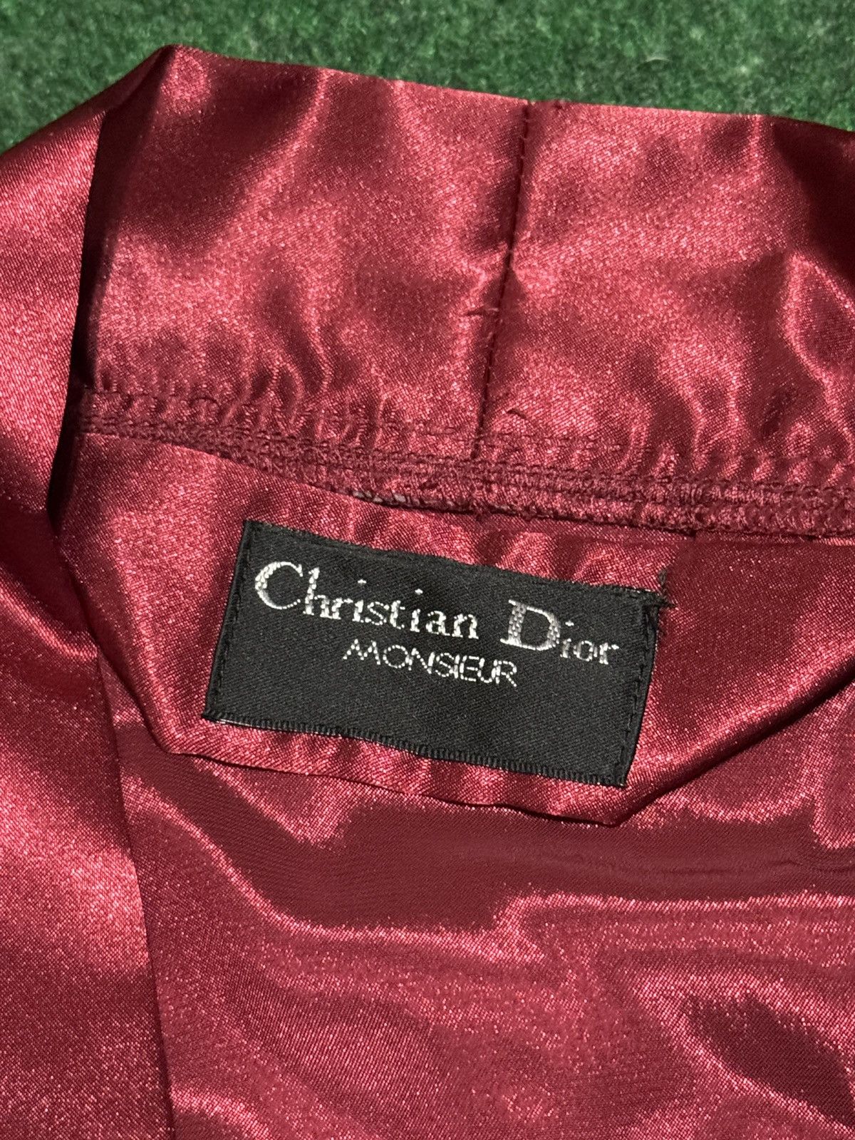 Christian Dior Monsieur Vintage Christian Dior Monsieur New With Tags Satin Robe Size ONE SIZE - 7 Thumbnail