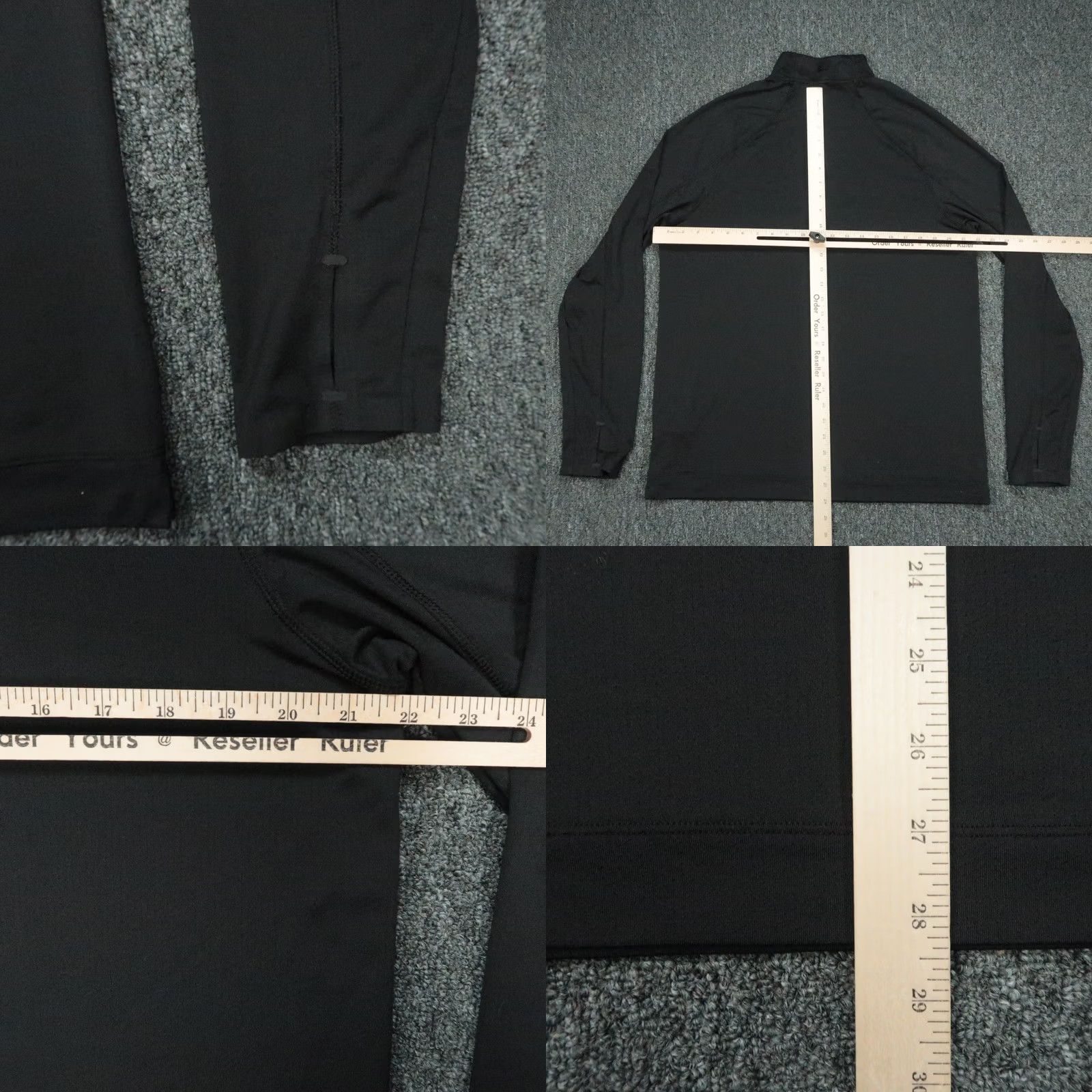 Rhone Rhone Pullover Mens Large Black Quarter Zip Performance Peloton Performance Size US L / EU 52-54 / 3 - 8 Thumbnail