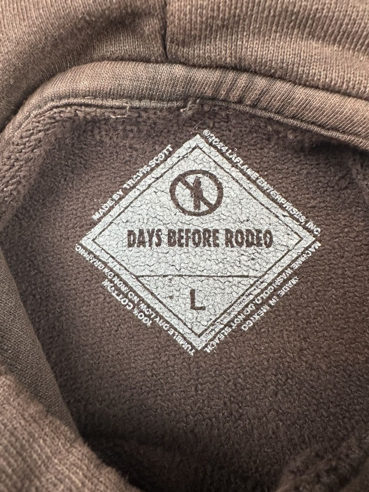 Sp5der × Travis Scott Sp5der x Cactus Jack Rodeo Hoodie Size US L / EU 52-54 / 3 - 9 Thumbnail