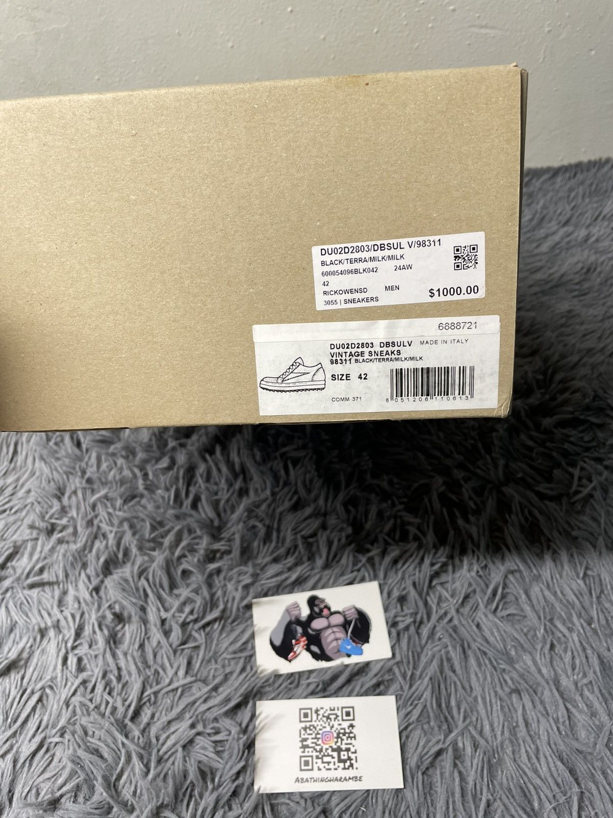 Rick Owens Drkshdw Rick Owen DRKSHDW Sun Denim Size US 9 / EU 42 - 9 Thumbnail