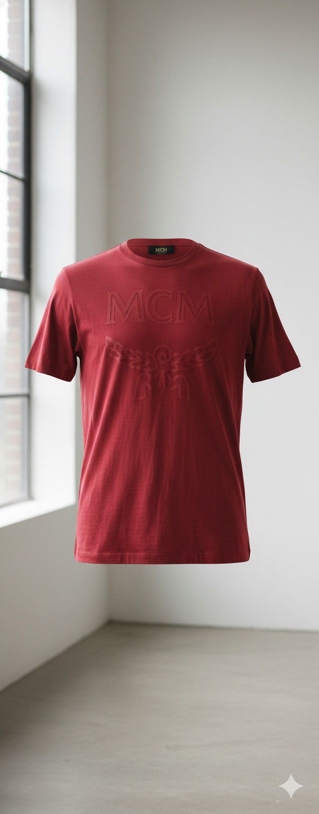 MCM MCM Classic Logo T- Shirt in Red Size US S / EU 44-46 / 1 - 1 Thumbnail