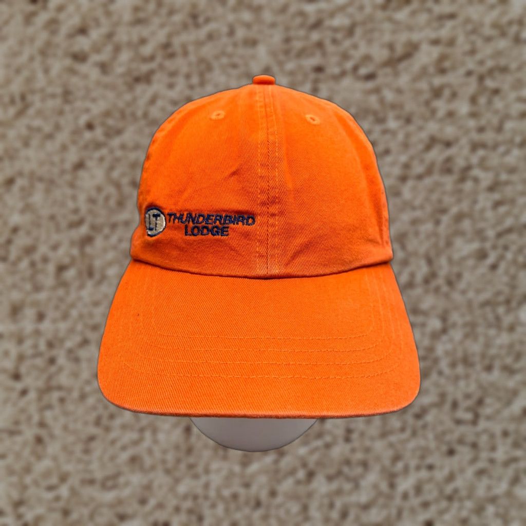 Alternative Apparel Alternative Apparel Baseball Cap Adjustable Outdoor Hat Adults One Size Orange Mens Size ONE SIZE - 1 Thumbnail