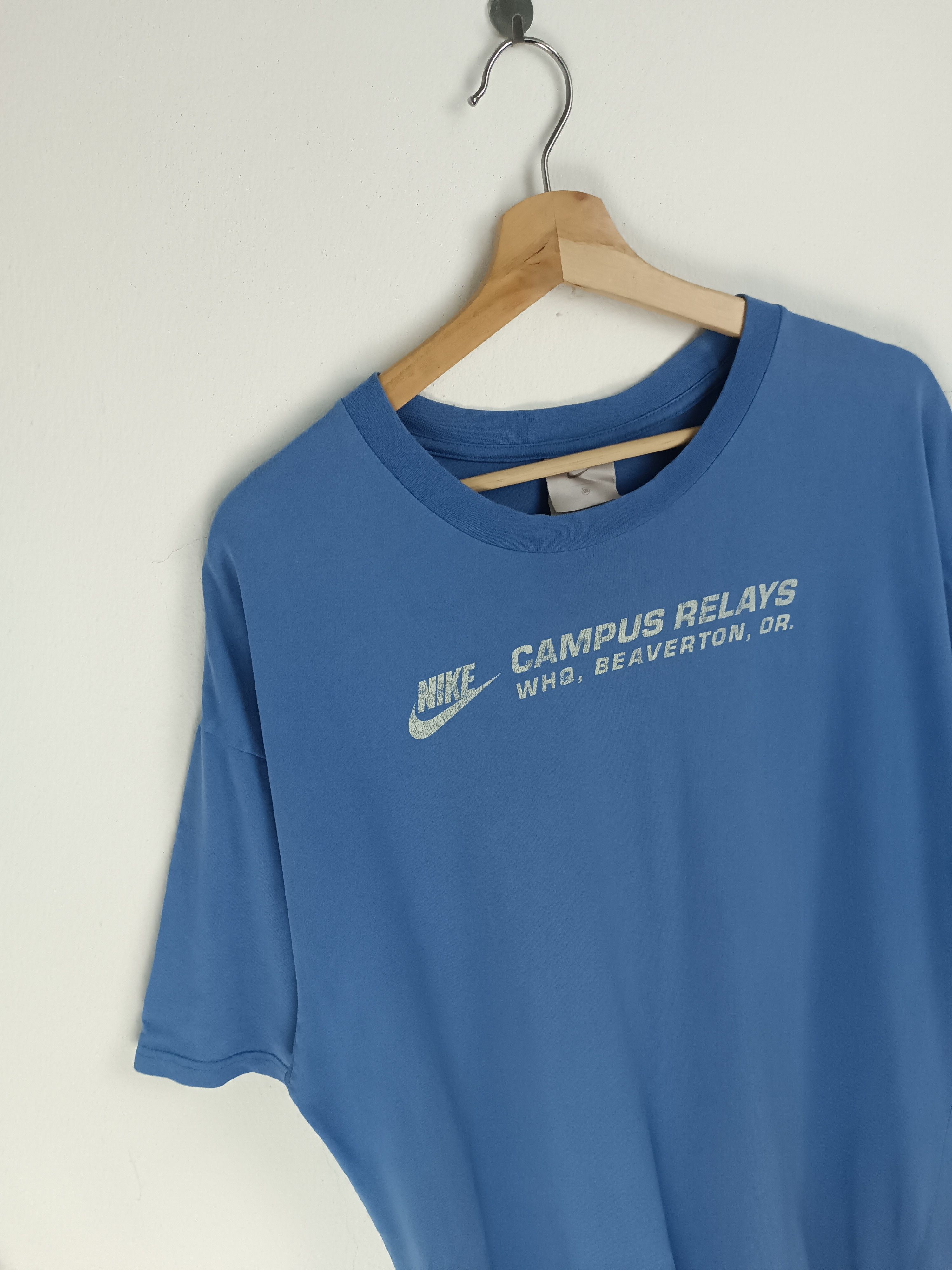 Nike VINTAGE 90'S NIKE CAMPUS RELAYS RUN VERY RARE PIECE Size US XL / EU 56 / 4 - 5 Thumbnail
