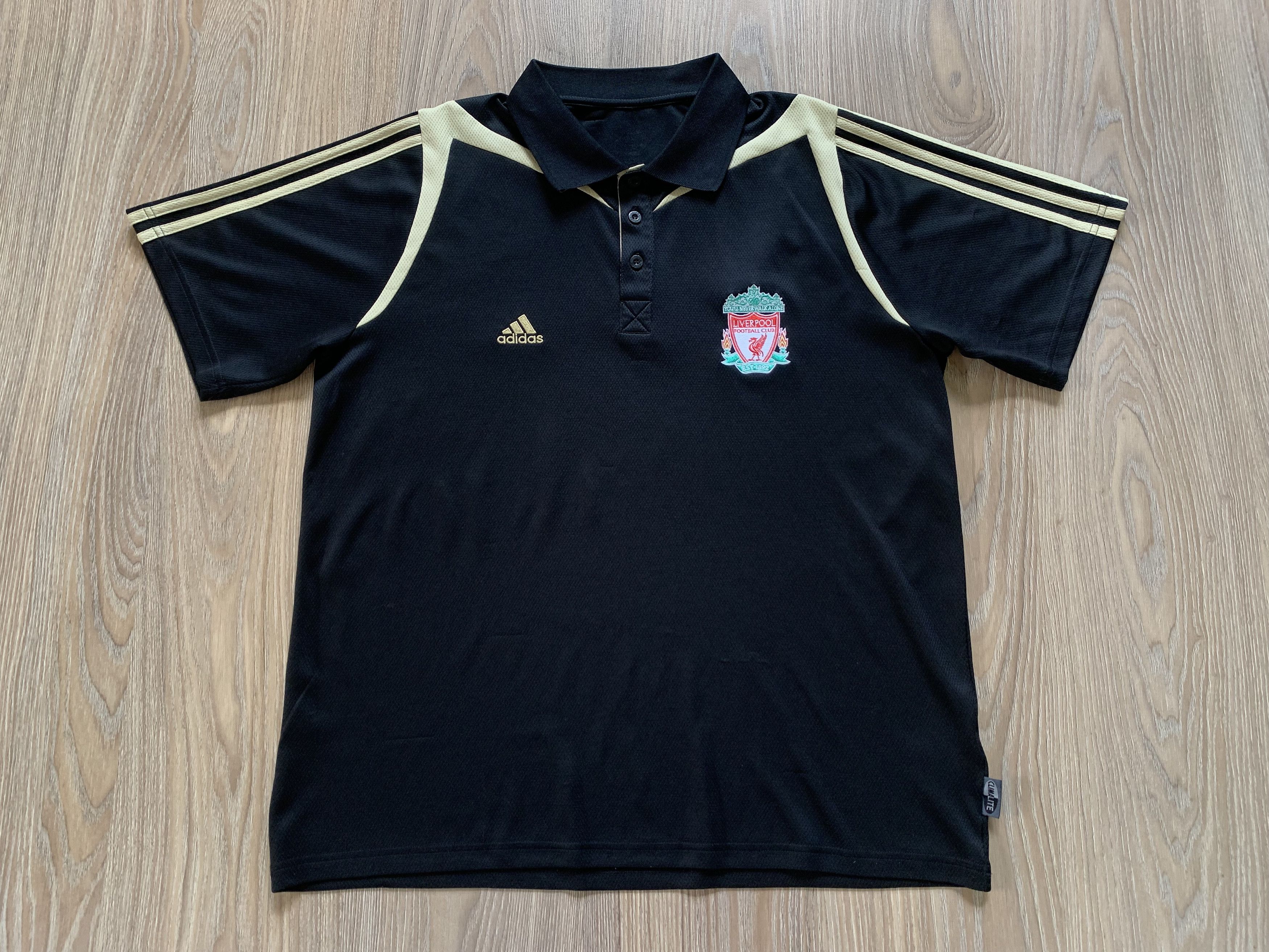 Adidas Adidas FC Liverpool Training Jersey Polo 2008 Size US L / EU 52-54 / 3 - 2 Thumbnail