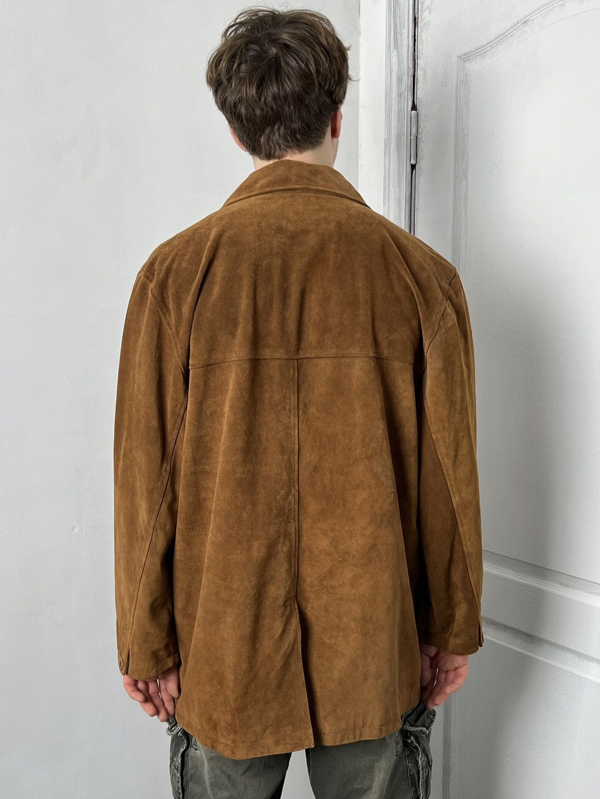 Timberland × Vintage Timberland vintage leather jacket/coat Size US M / EU 48-50 / 2 - 6 Thumbnail
