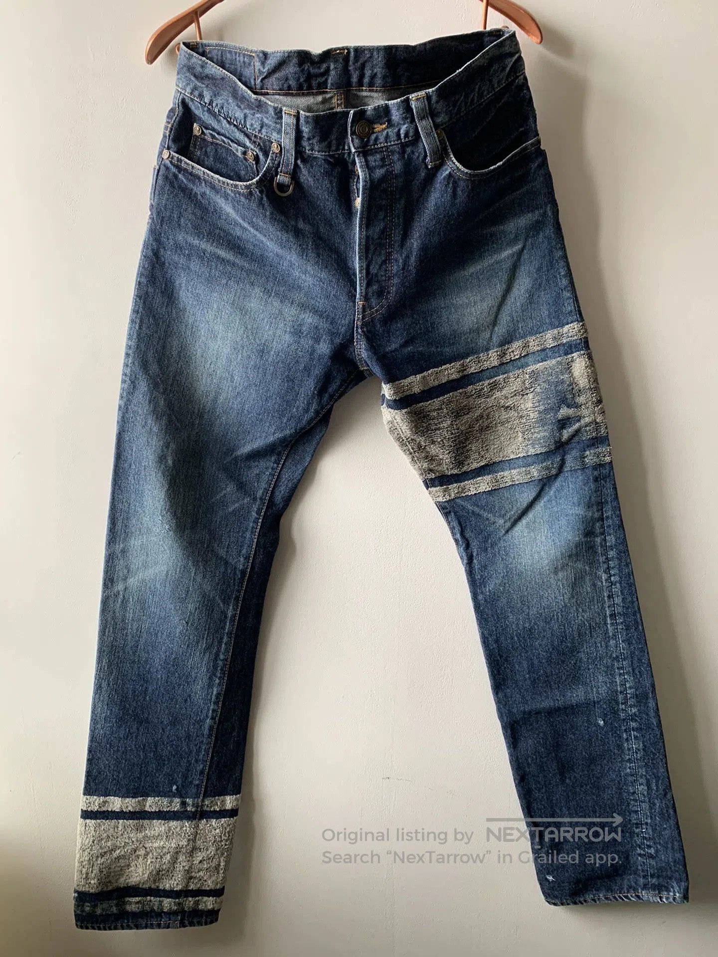 mastermind Japan Water Washed Denim Pants.