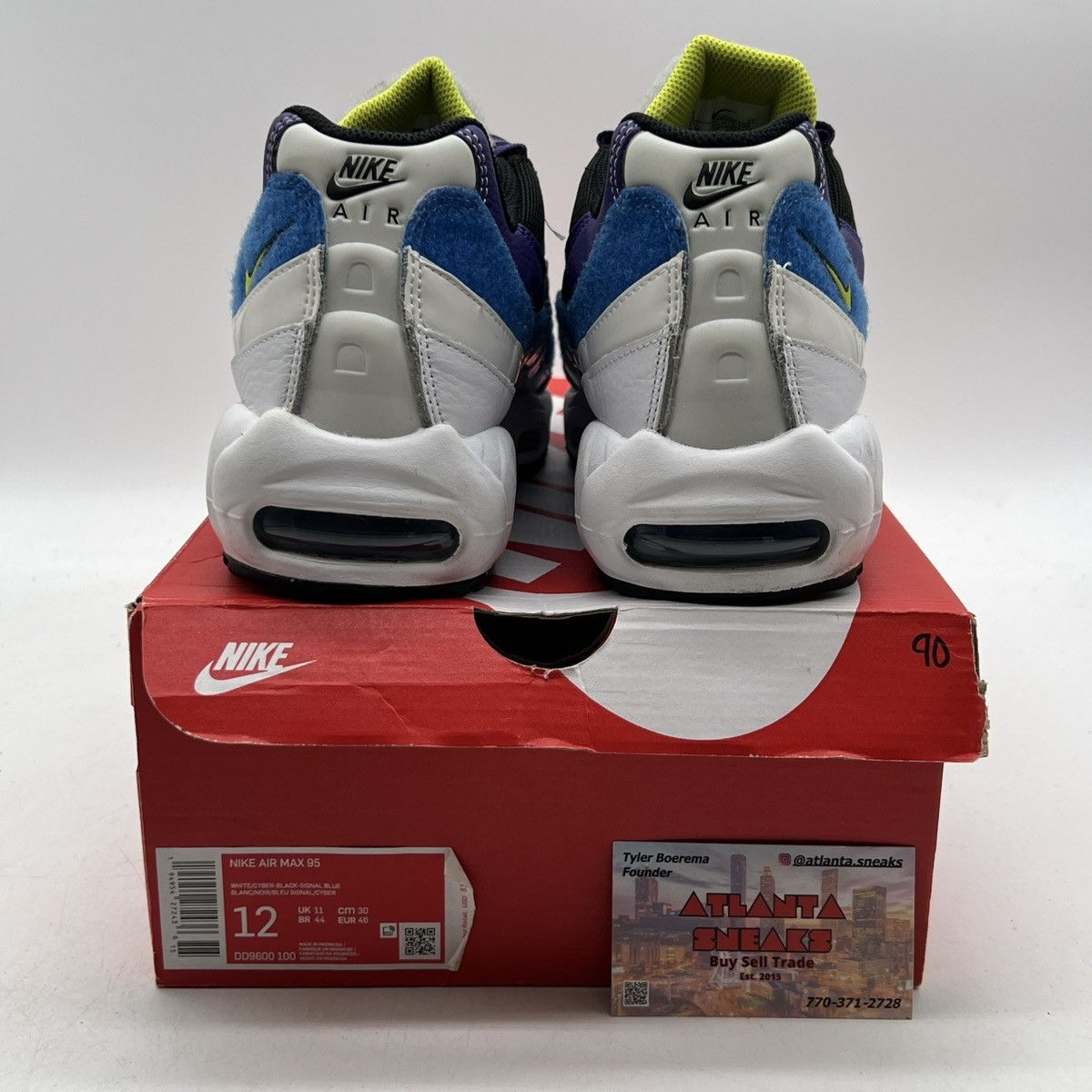 Nike Air max 95 kaomoji Size US 12 / EU 45 - 3 Thumbnail