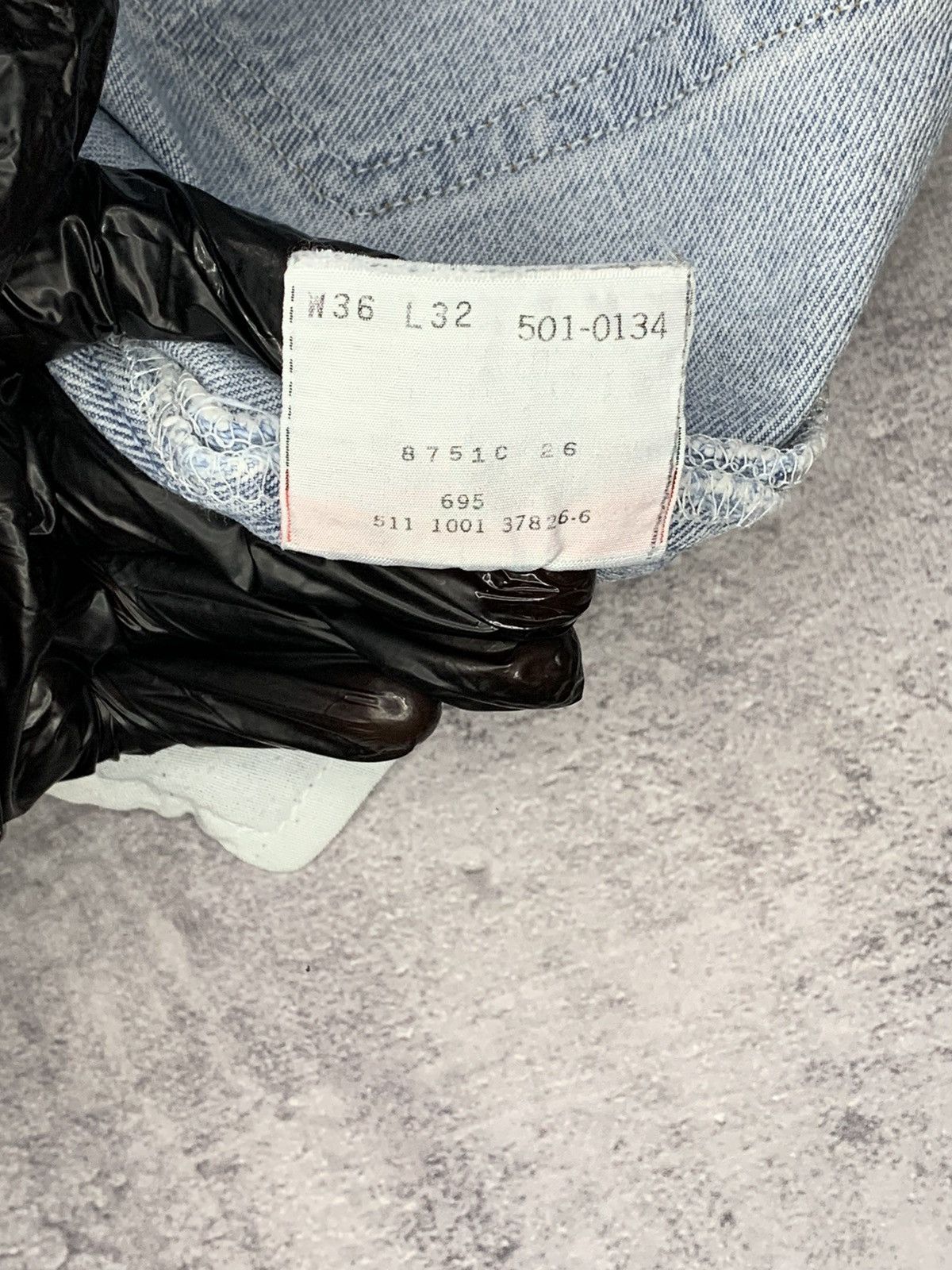 Levi's Vintage 2001 Levis 511 made in USA Wash blue Size US 36 / EU 52 - 8 Thumbnail