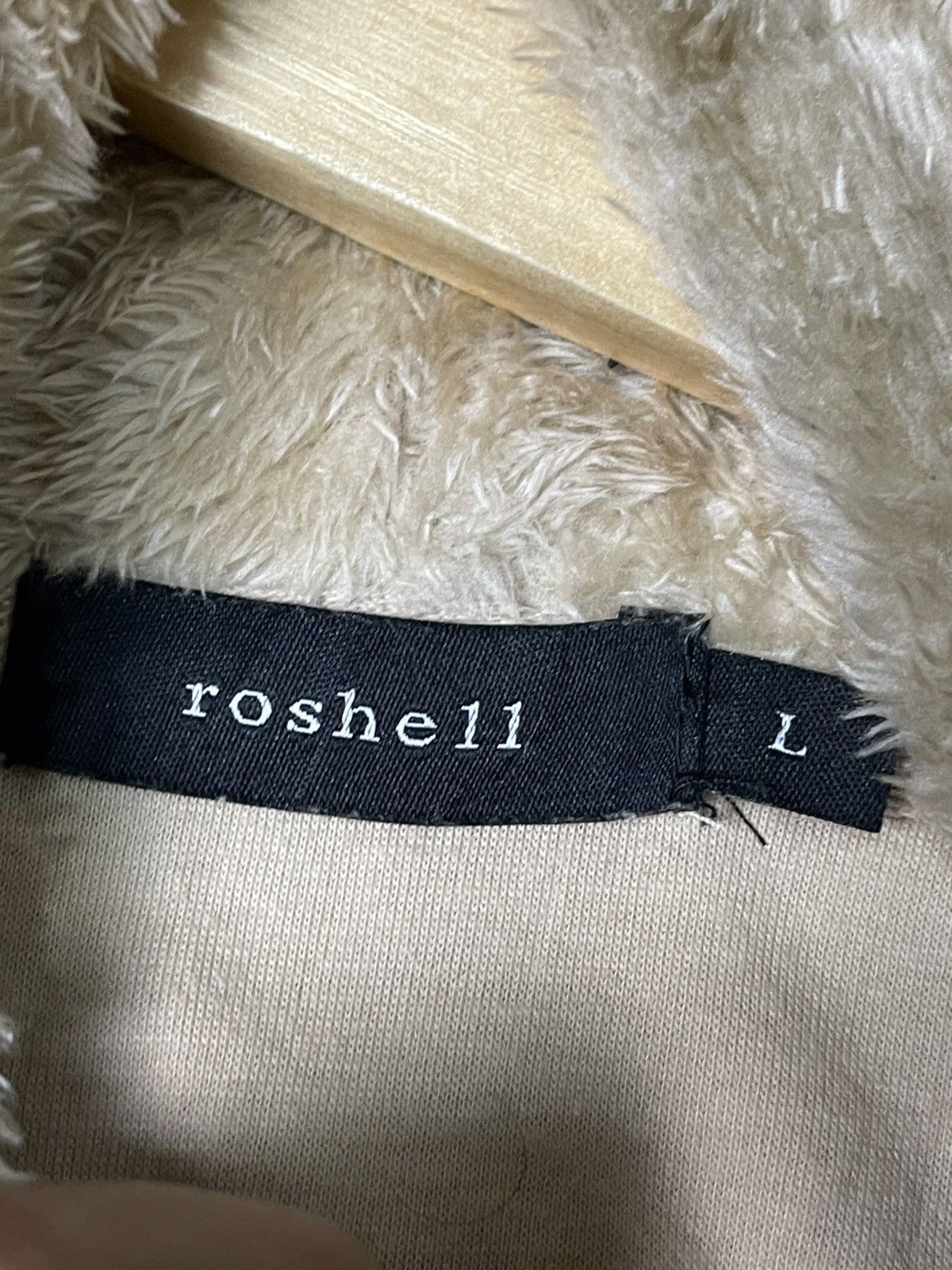 Japanese Brand × Vintage ROSSHELL Japanese Brand Fluffy Hoodies (82) Size US L / EU 52-54 / 3 - 7 Thumbnail