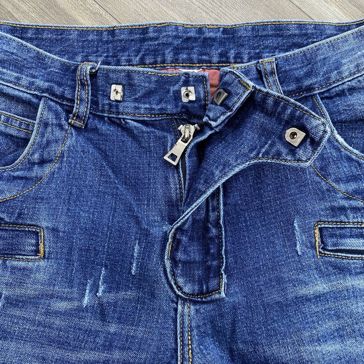 Japanese Brand Iconic Moto Biker Denim Size US 32 / EU 48 - 5 Thumbnail