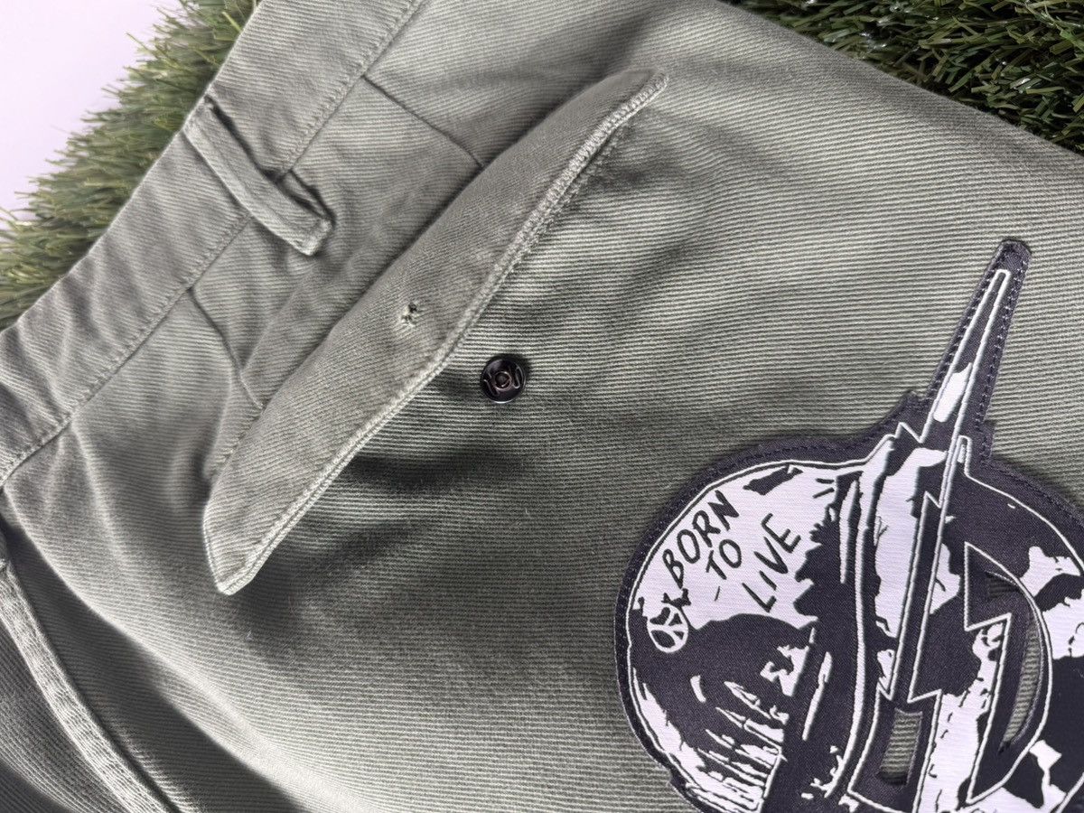 Other FORMY Studio FW20 Born To Live Graphic Pants Olive XL Size US 38 / EU 54 - 11 Thumbnail