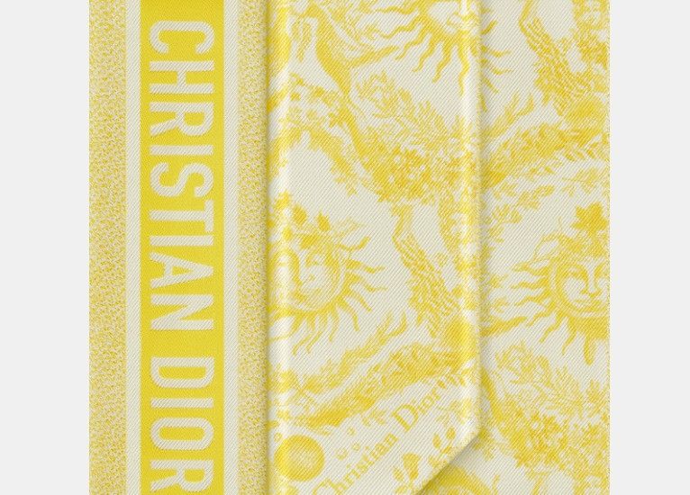 Dior o1w1db10225 Size: OS / 42SOL106 Soleil Mitzah Scarf Size ONE SIZE - 4 Thumbnail