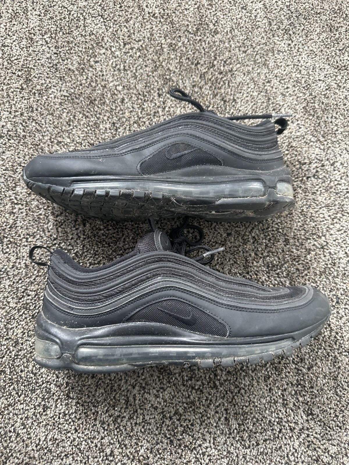 Nike Nike Air max 97 full black Size US 10 / EU 43 - 1 Thumbnail