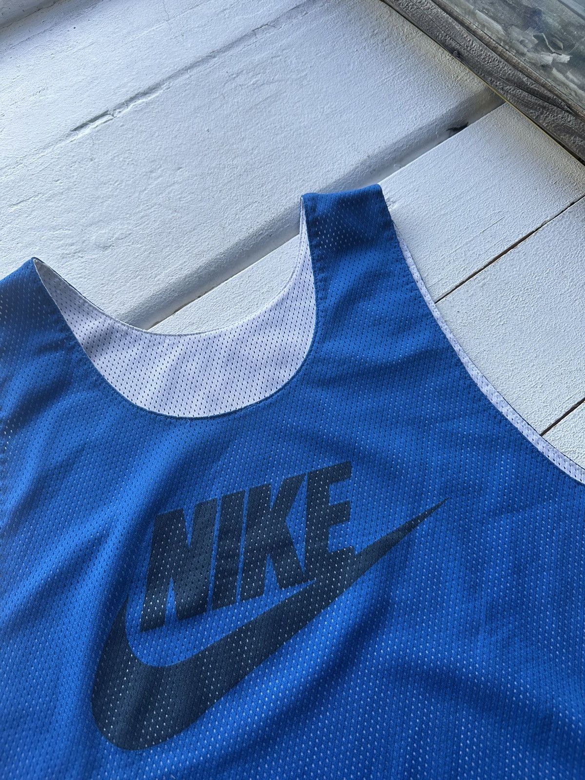 Nike BUNDLE X2🚨 Nike 90s tank top double sides big logo Size US XL / EU 56 / 4 - 4 Thumbnail