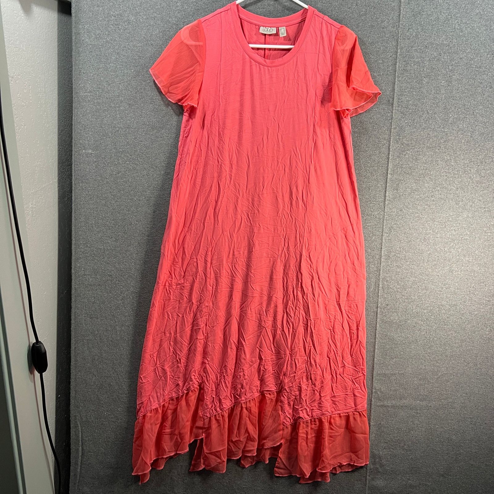 Other LOGO by Lori Goldstein Rayon Dress Size XS / US 0-2 / IT 36-38 - 1 Thumbnail