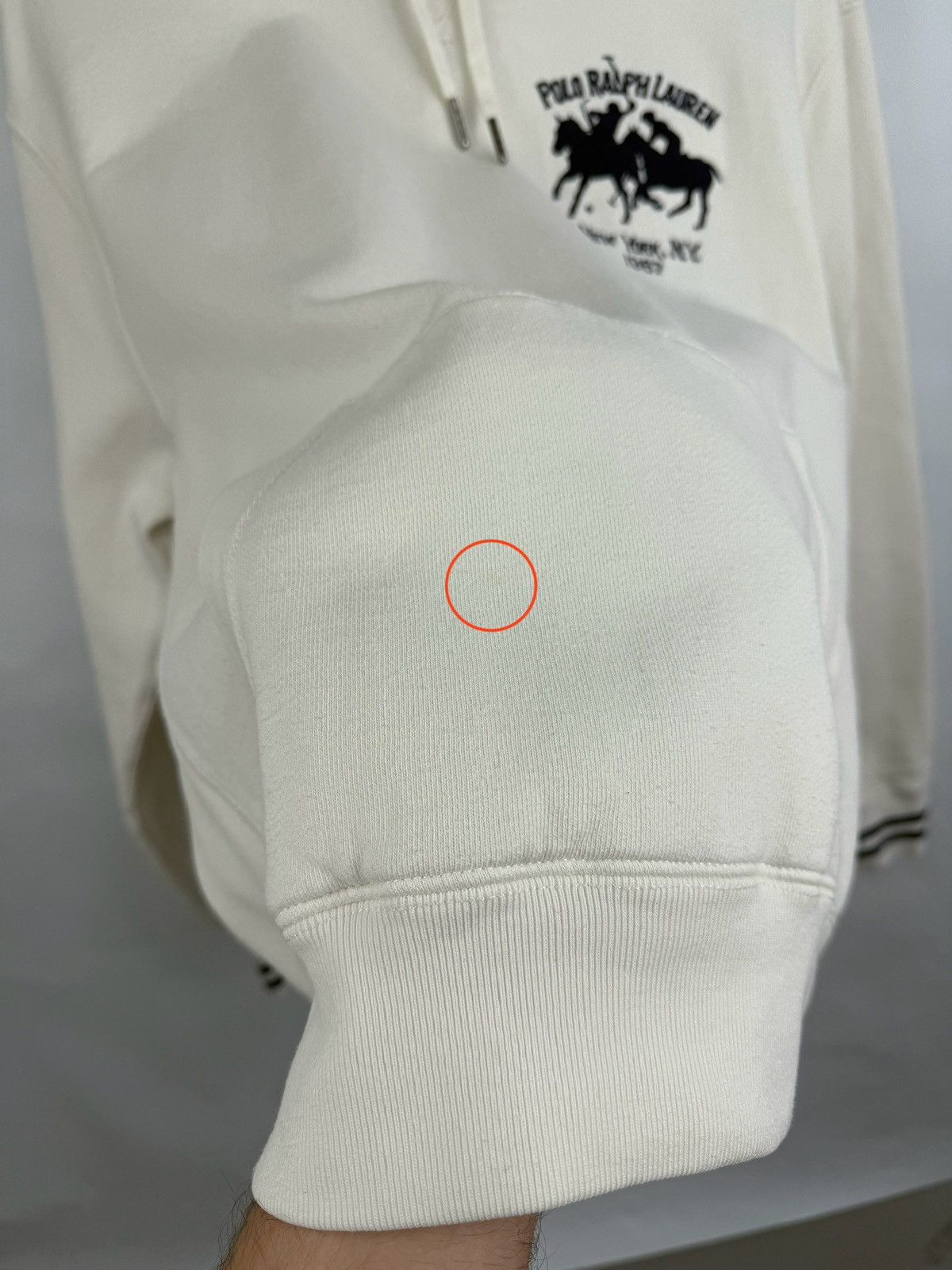 Polo Ralph Lauren 🇺🇸 Vintage Y2K Polo Ralph Lauren New York Hoodie Retro Rare Size US L / EU 52-54 / 3 - 8 Thumbnail
