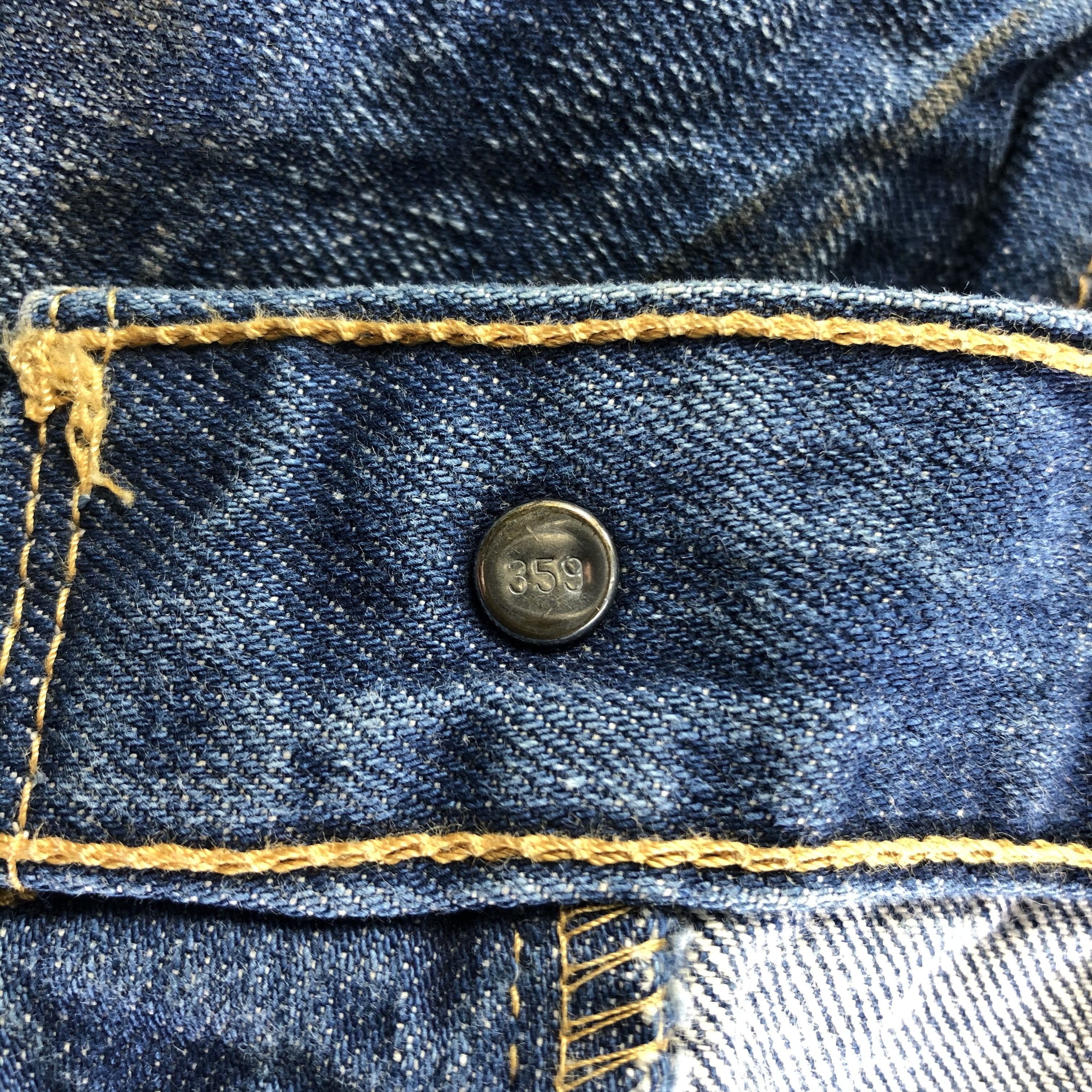 Levi's Vintage Levis 501 Jeans Dirty Blue Denim KJ2421 Size US 32 / EU 48 - 8 Thumbnail