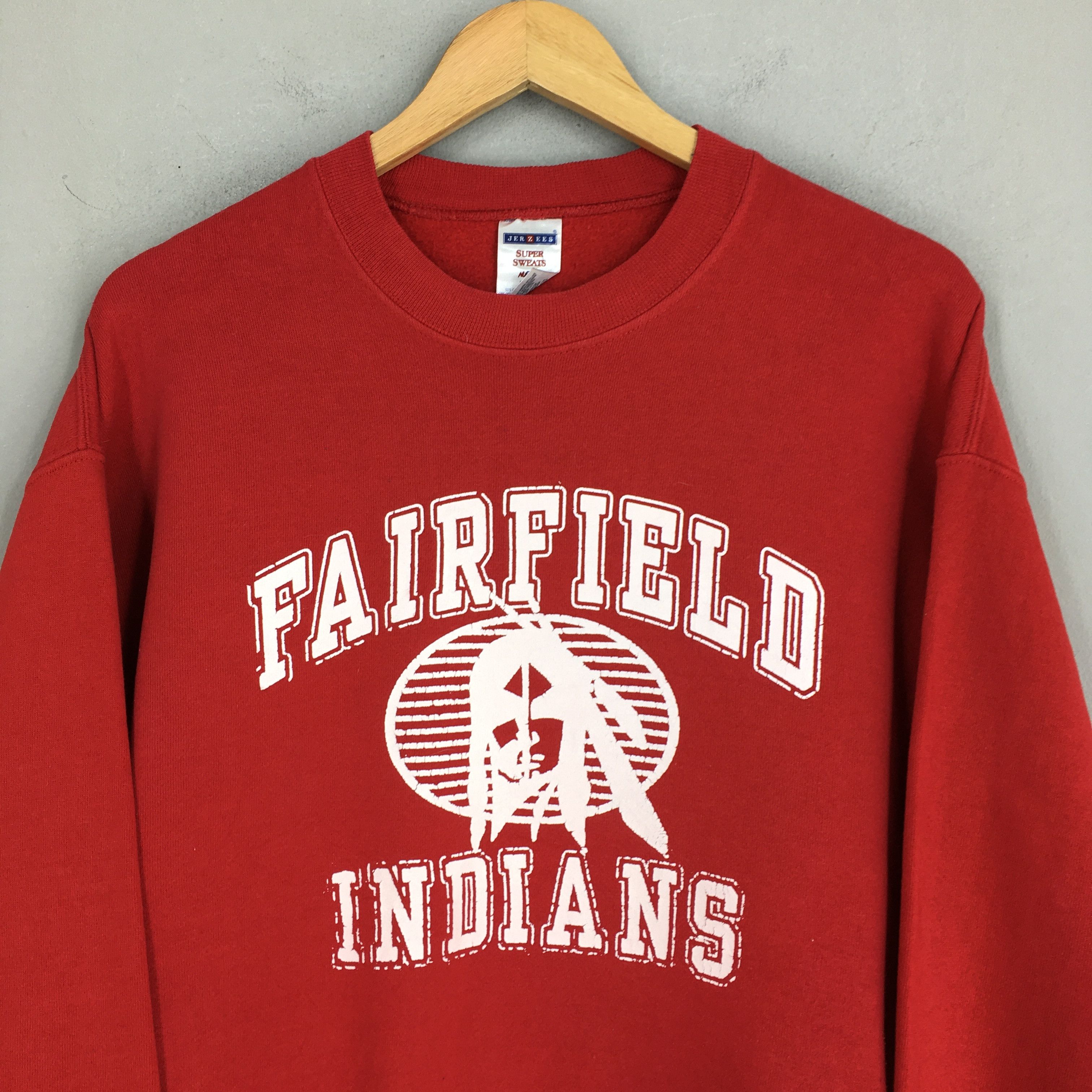 NCAA Vintage 90s Fairfield Senior High School Sweatshirt Large Size US L / EU 52-54 / 3 - 2 Thumbnail