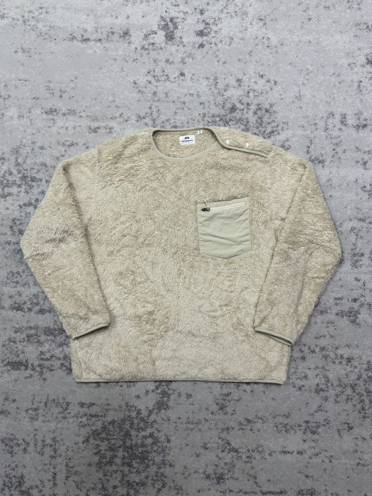 Engineered Garments × Uniqlo ENGINEERED GARMENT UNIQLO FLEECE SHERPA SWEATSHIRT Size US M / EU 48-50 / 2 - 3 Thumbnail